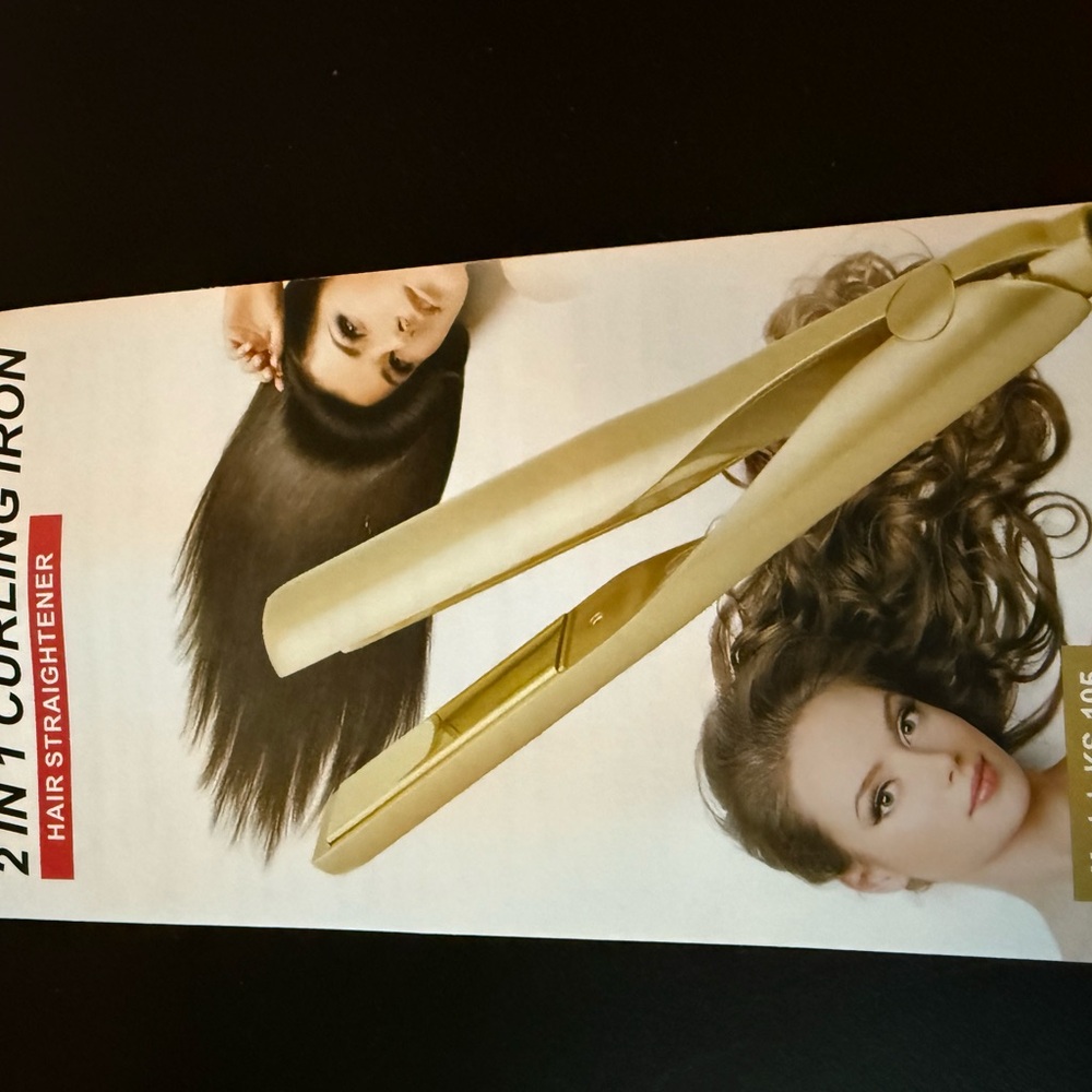 Gold Hair Straightener